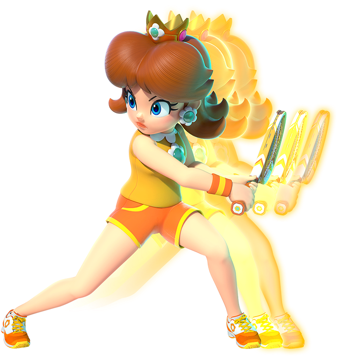 View All Images - Tennis Aces Thicc Daisy Tennis (776x755), Png Download