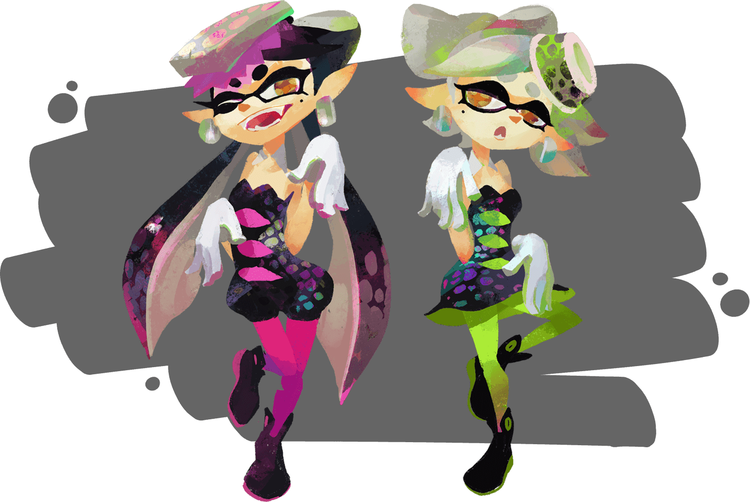 Exp Podcast - Splatoon Callie And Marie (1480x990), Png Download