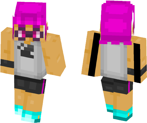 Female Minecraft Skins - Minecraft (584x497), Png Download