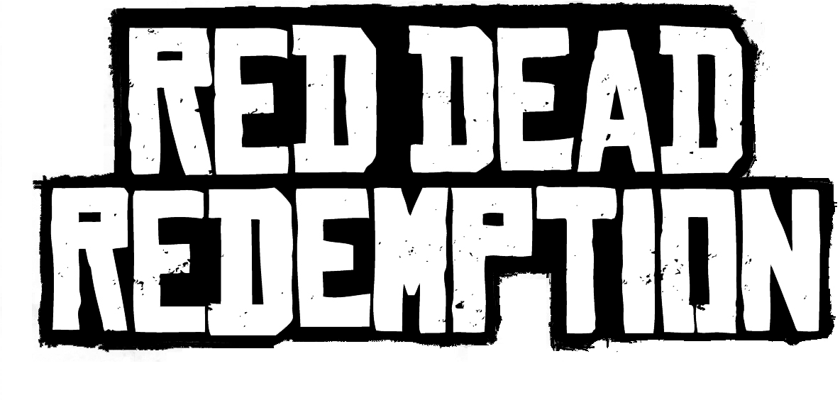 Red Dead Redemption - Red Dead Redemption Words (1281x627), Png Download