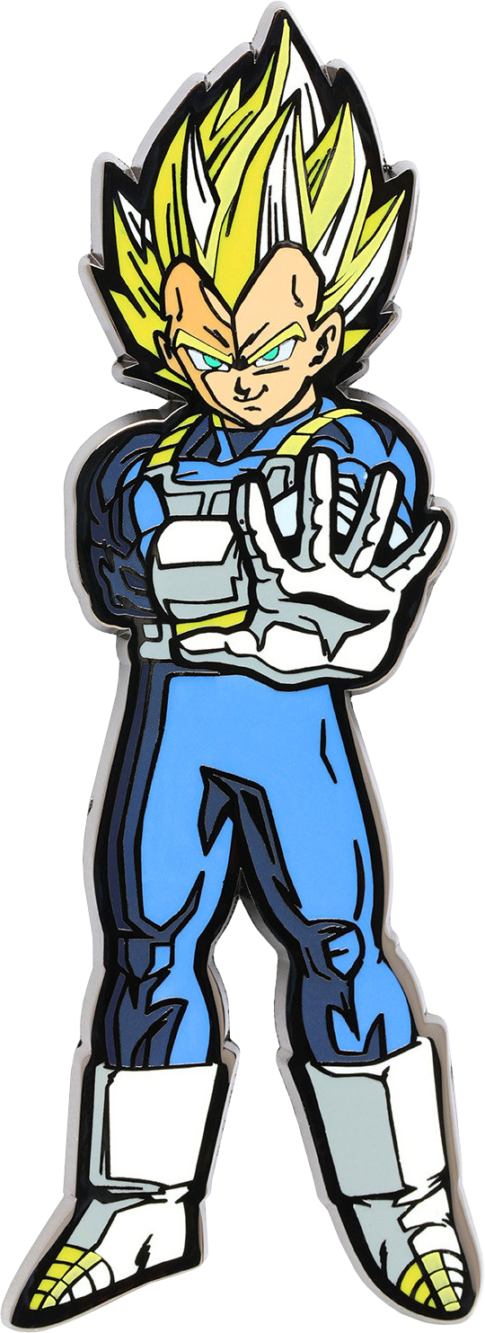Super Saiyan Vegeta (540x1483), Png Download