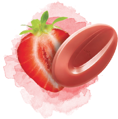 Inspiration Strawberry Valrhona (386x388), Png Download