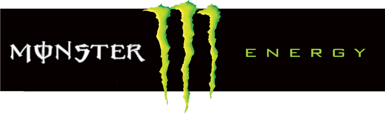 Picture - Monster Energy Drink (1600x486), Png Download