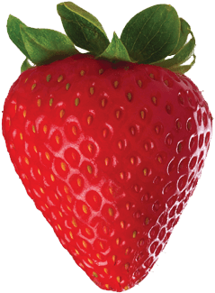 Red Strawberry Transparent Background - Strawberry With Clear Background (519x498), Png Download