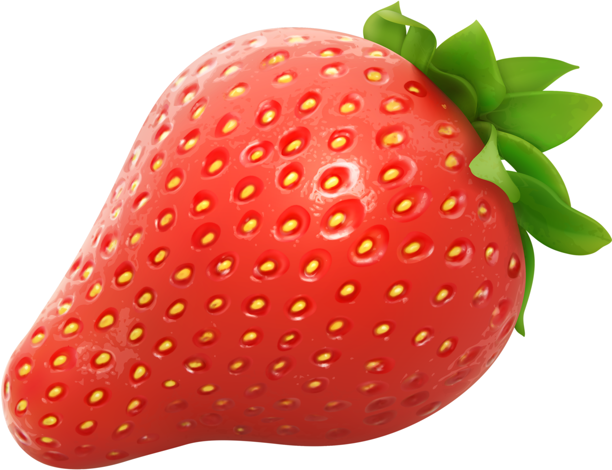 213163771 [преобразованный] - Transparent Strawberry Png (1280x1085), Png Download