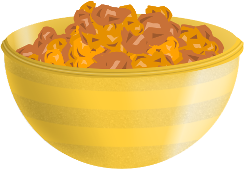 Cereal Png Image - Cereal Bowl Clipart Png (530x371), Png Download
