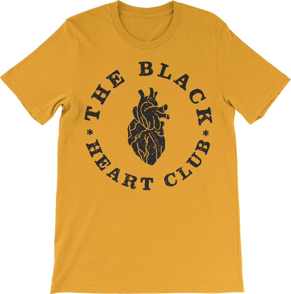 Image Of Black Heart Club - School Funny T Shirt (929x937), Png Download