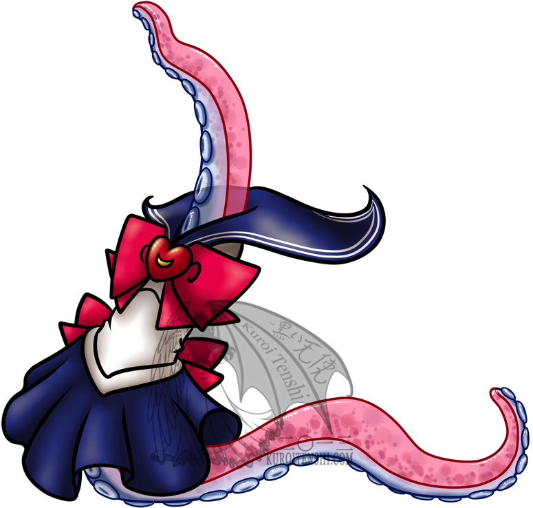 2013 Tentacle Sailormoon - Transparent Tentacle (800x768), Png Download