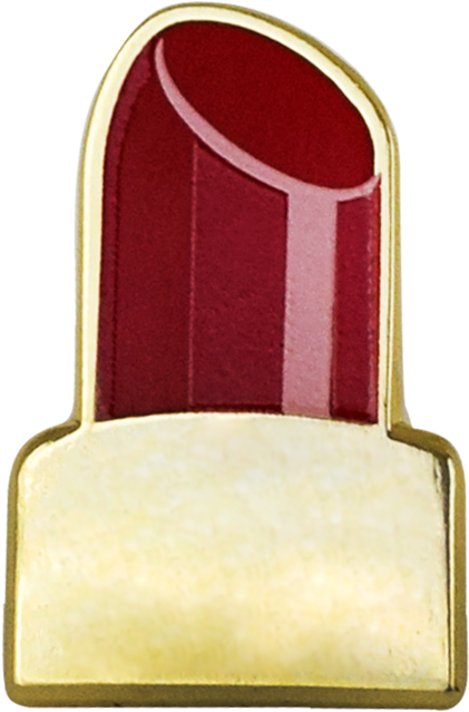 Lipstick Emoji Pin - Lipstick (710x710), Png Download
