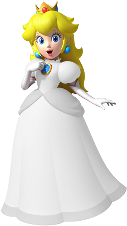 Transparent Princess Peach Transparency - Princess Peach Super Mario Bros Wii (500x500), Png Download