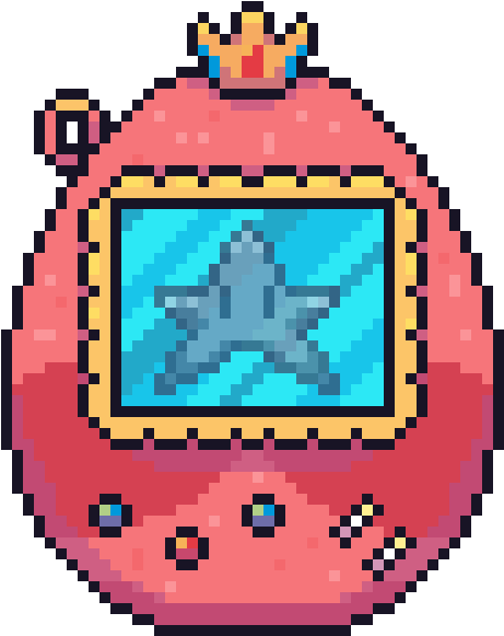 Princess Peach Tamagotchi - Princess Peach (640x640), Png Download