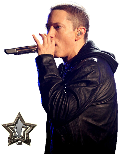 Eminem Performing Png - Eminem Png (494x654), Png Download