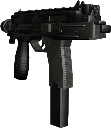Mp9 Third Person Mw3 - Mp9 Modern Warfare 3 (433x450), Png Download