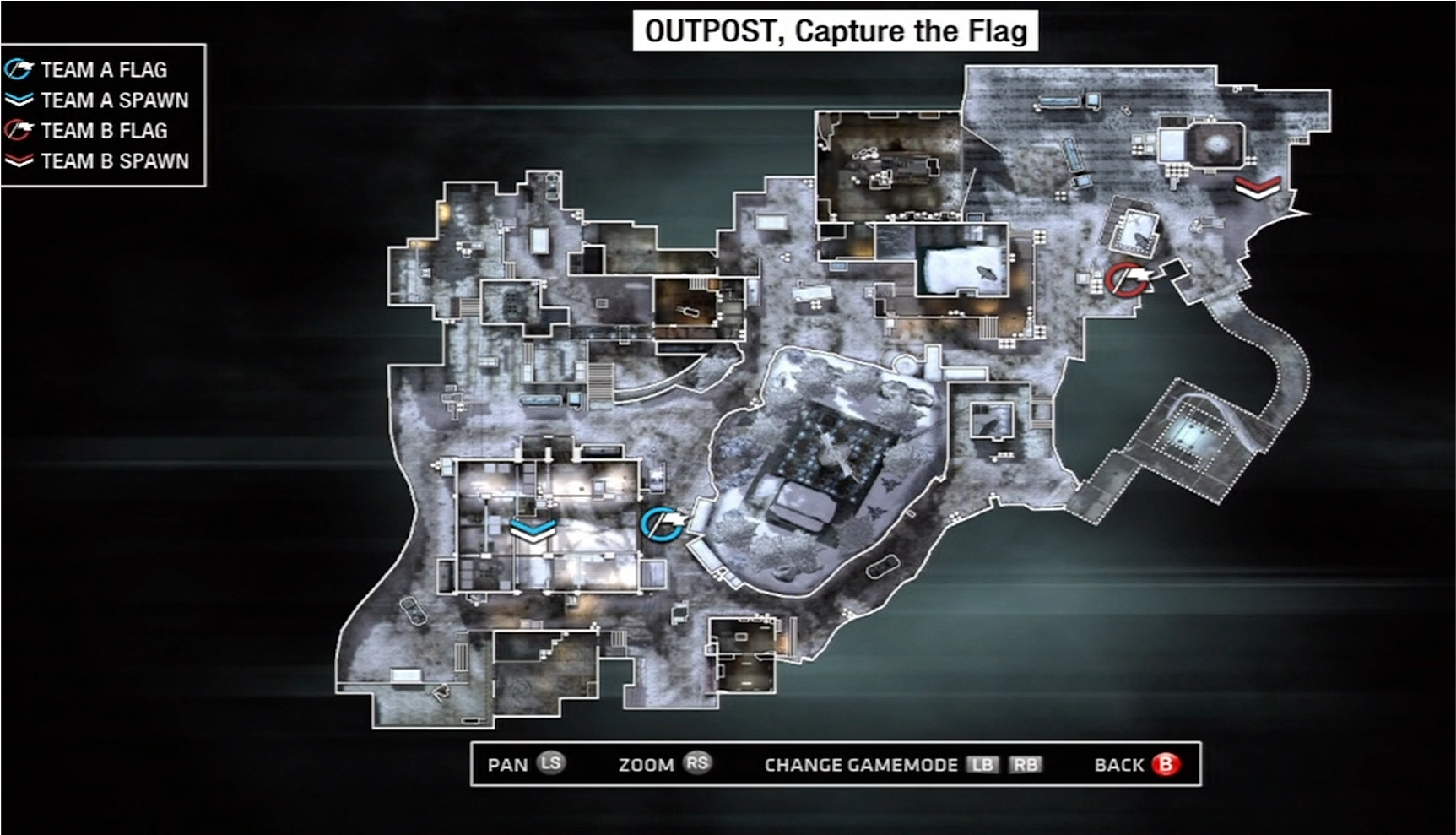 Editgame Mode Maps - Outpost Mw3 (1920x1080), Png Download