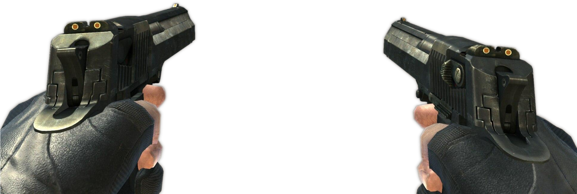 Regarding The New Reticle For The New Champion [theory - Cod Mw3 Desert Eagle (1915x717), Png Download