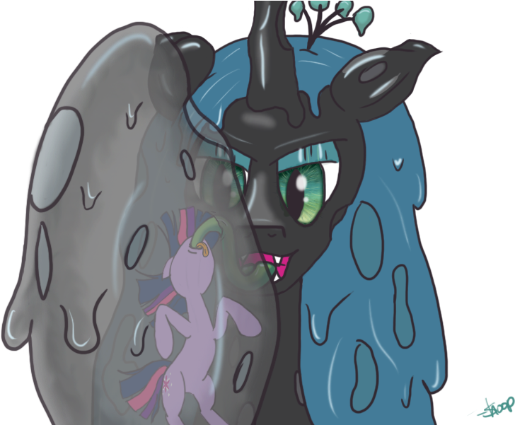 Rainbow Dosh, Goo, Goo Pony, Original Species, Queen - Mlp Tentacle Clop (800x600), Png Download