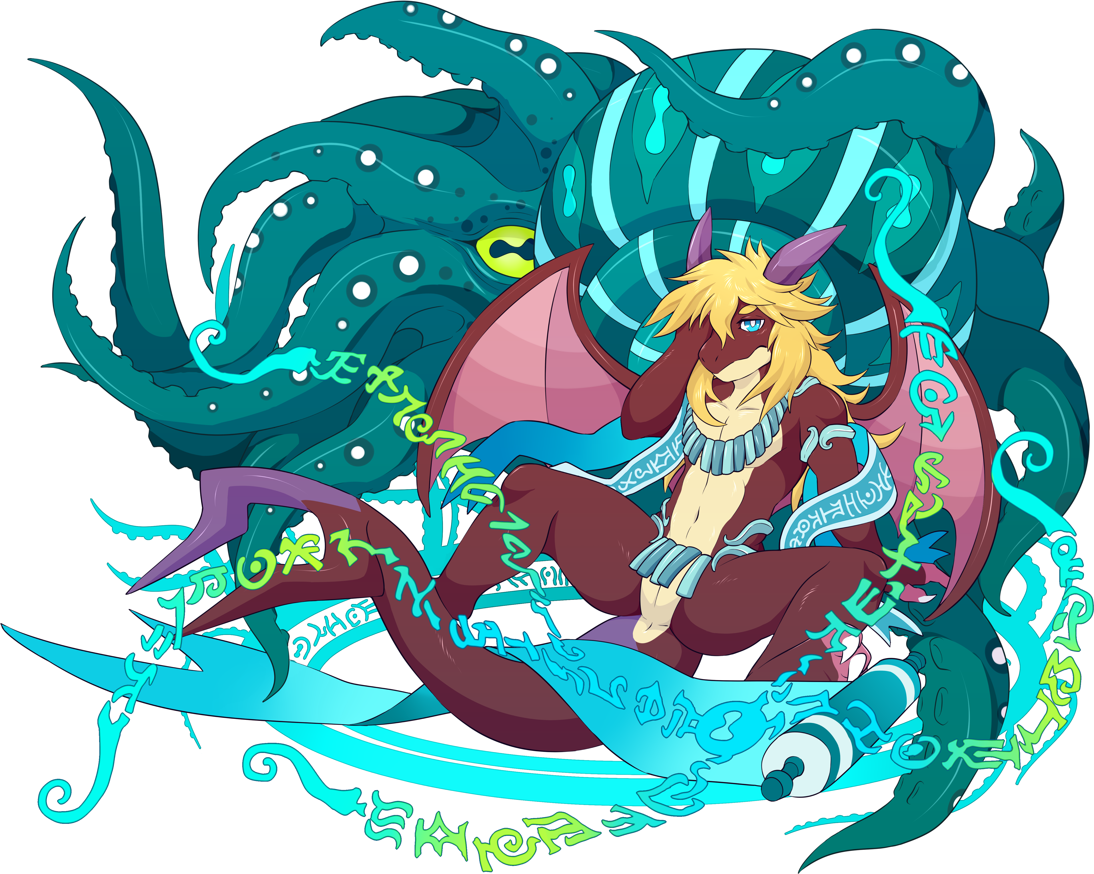 Tentacle Headache - Portable Network Graphics (4078x3324), Png Download