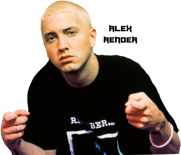 Slim Shady Eminem Blonde (1024x576), Png Download
