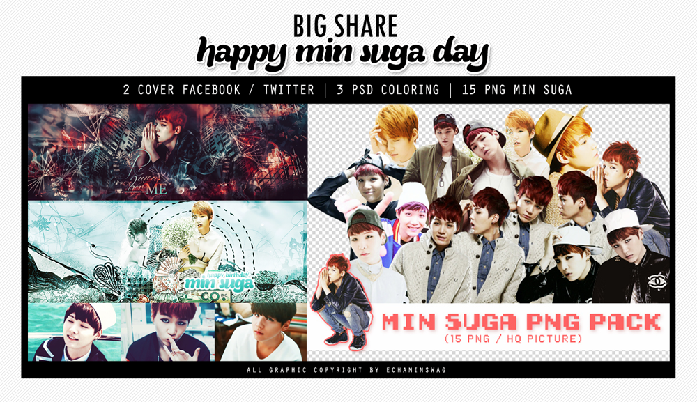 Happy Suga Day - Suga (1000x577), Png Download