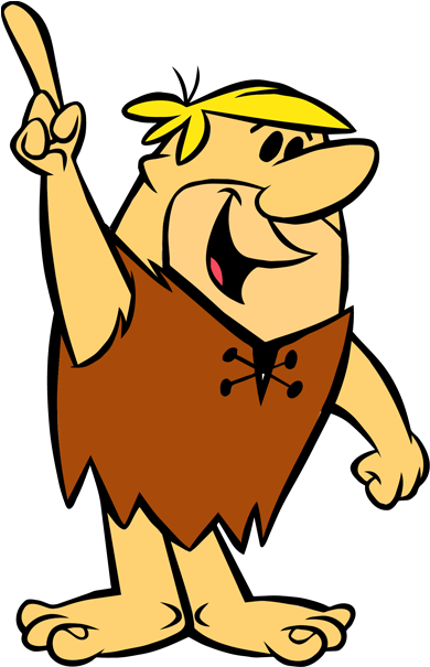 Barney Rubble (375x500), Png Download