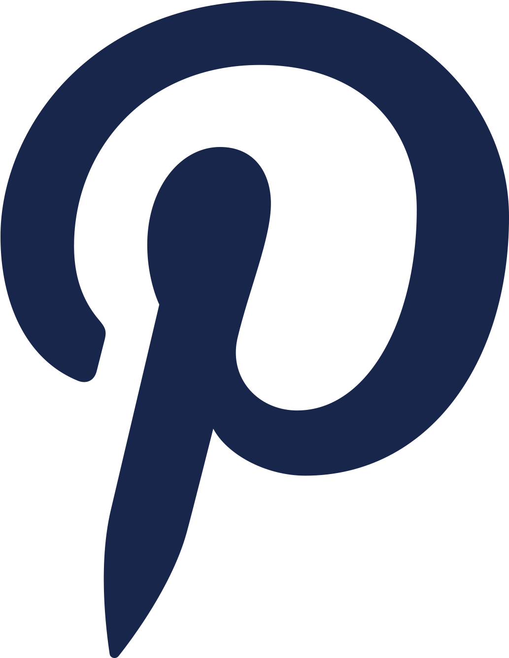 My Bag - White Transparent Pinterest Logo (1500x1500), Png Download