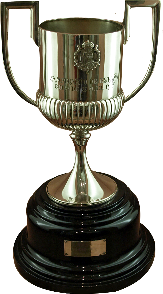 Copa Del Rey - Copa De España Trofeo (687x1240), Png Download