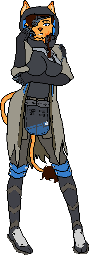Ana - Overwatch (289x825), Png Download