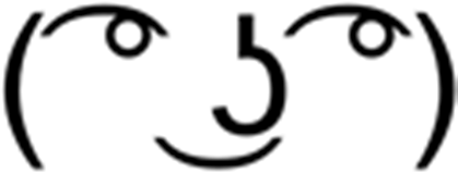 Draw Something Name Imagepng Views Size Kb - Lenny Face No Background (420x420), Png Download