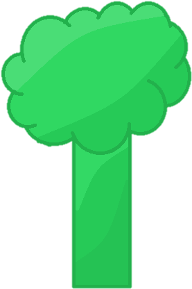 Broccoli - Tree Drawing For Powerpoint (299x445), Png Download