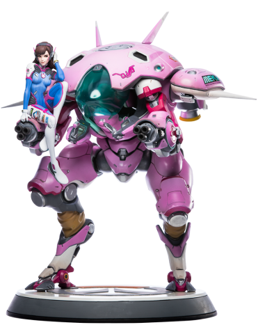 Overwatch Va Statue Blizzard Gear Store Png Ana Meme - Overwatch Dva Figure (960x540), Png Download
