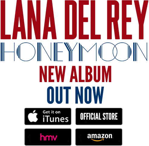 Honeymoon - Lana Del Rey (492x482), Png Download