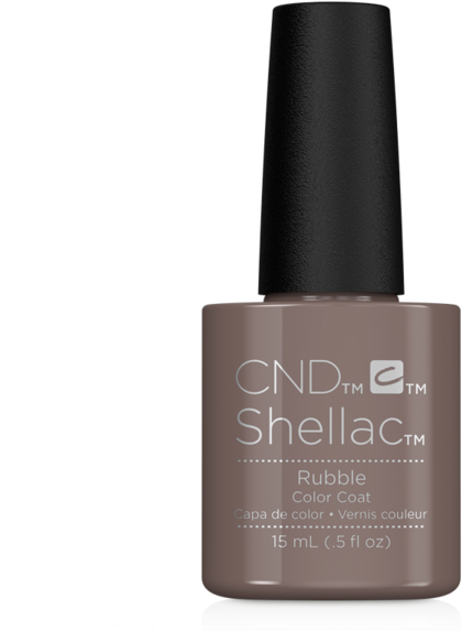 Cnd Shellac - Rubble 0 - 5 Oz - Cnd (creative Nail Design) Shellac Power Polish Rubble (600x600), Png Download