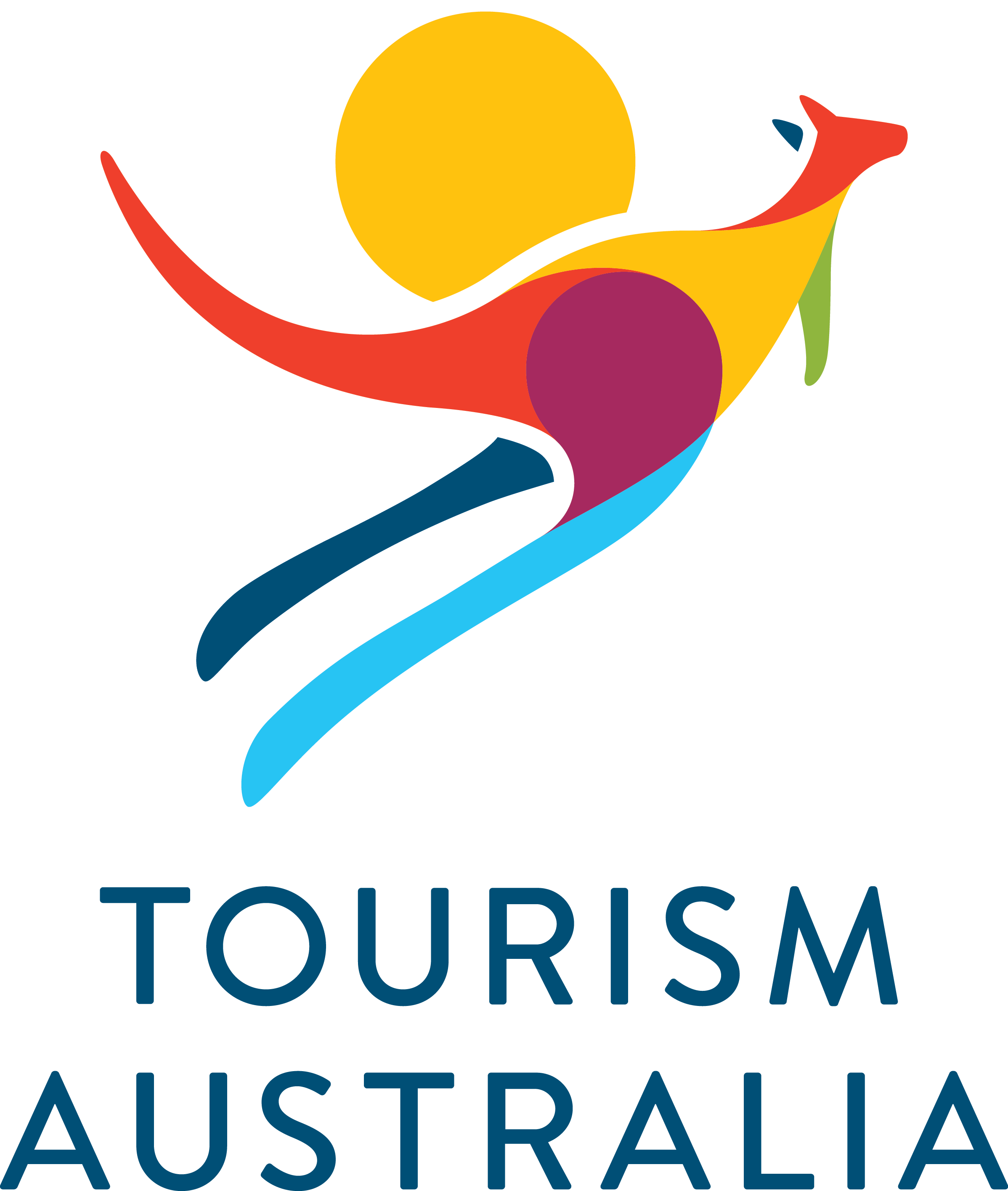 To Put Australia Back On The Map For Young Travellers, - Tourism Australia Logo (2396x2832), Png Download