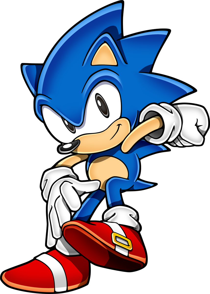 Colin Profaned Coal On Twitter - Classic Sonic Sonic Mania (856x1200), Png Download
