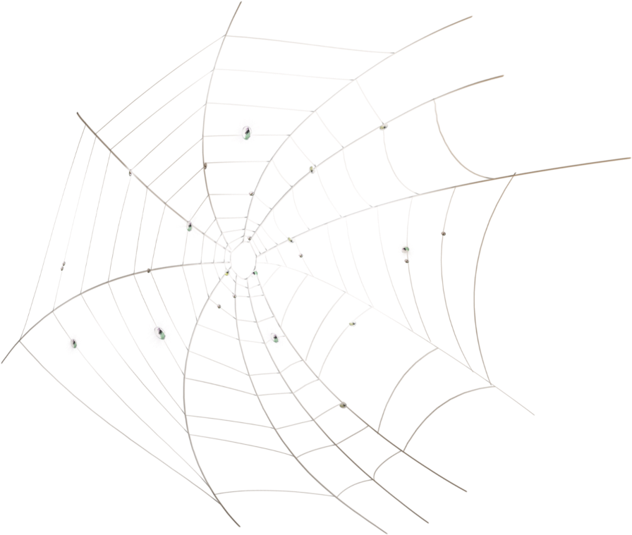 Spiderweb Perspective Halloweenfreetoedit - Spider Web (1032x1024), Png Download