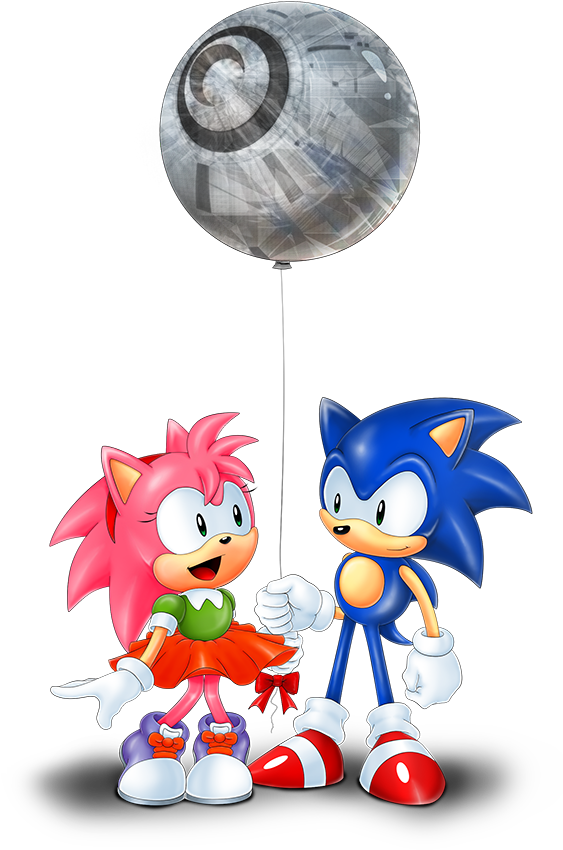 Little Planet Balloon By Tri - Sonic The Hedgehog Little Planet (563x900), Png Download