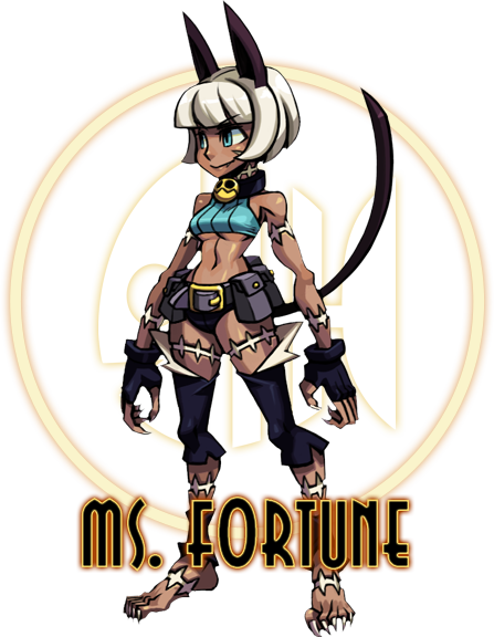 All Kkg Fan Art Always Reminds Me Of - Skullgirls Characters Miss Fortune (447x576), Png Download