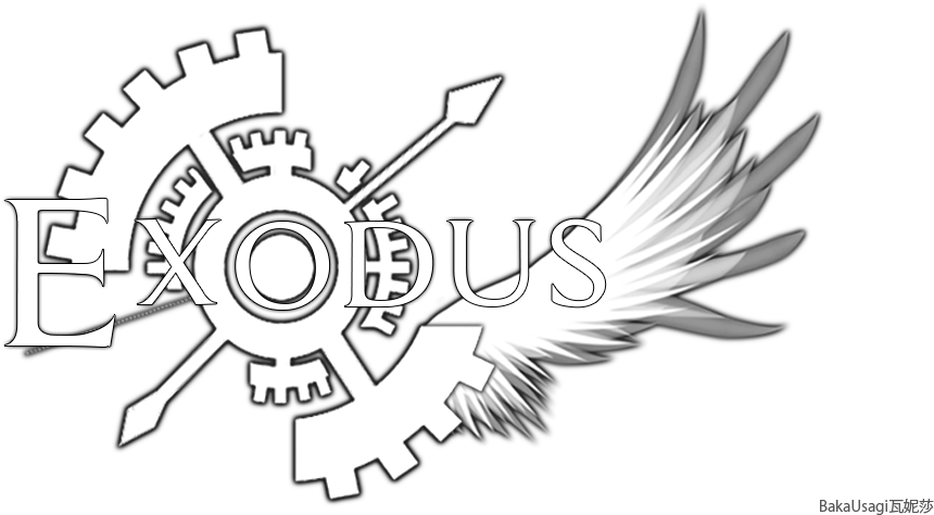 Exo Drawing Logo - Wolf (1000x500), Png Download