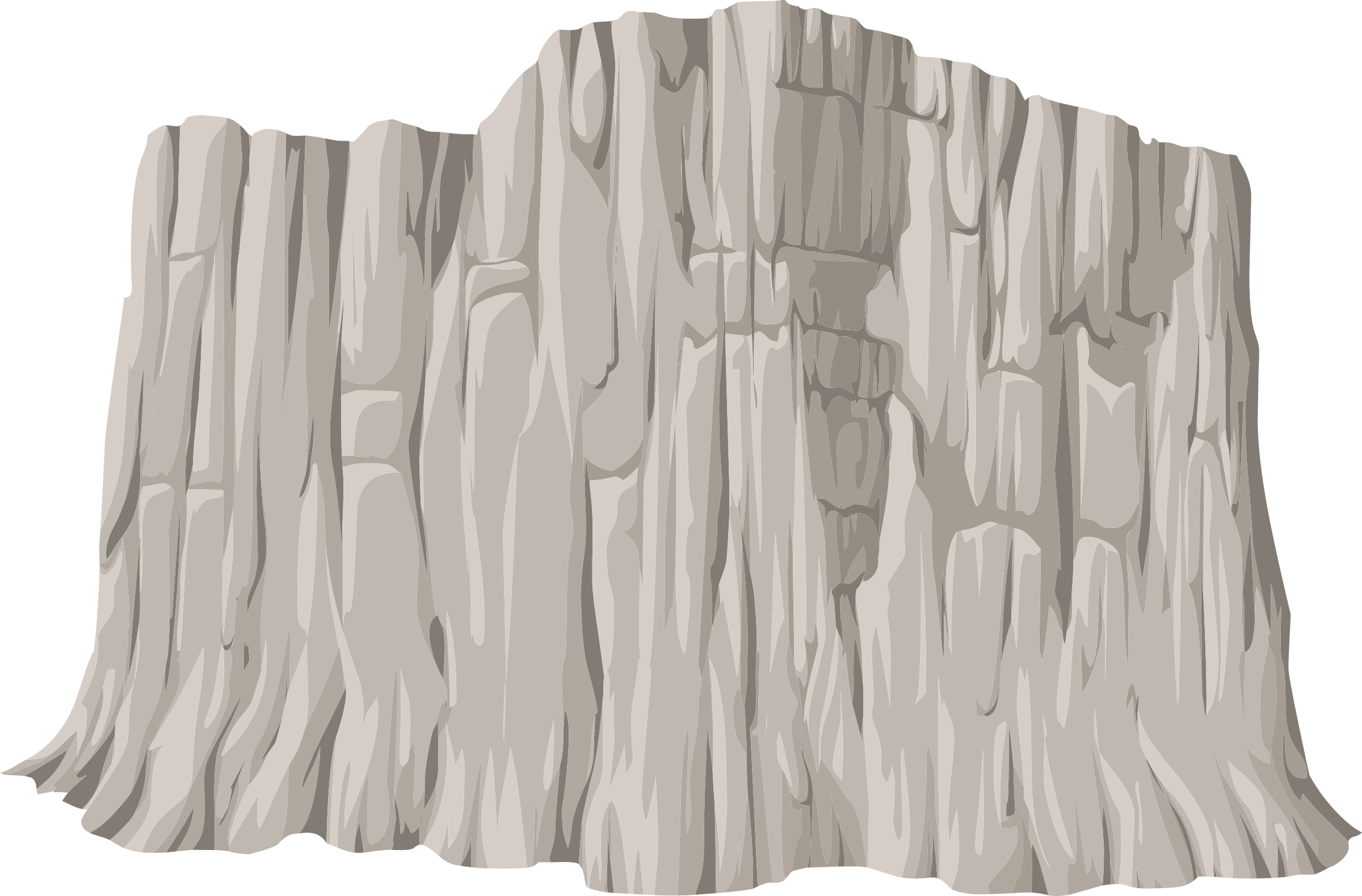 This Free Icons Png Design Of Alpine Landscape Cliffside (2400x1579), Png Download