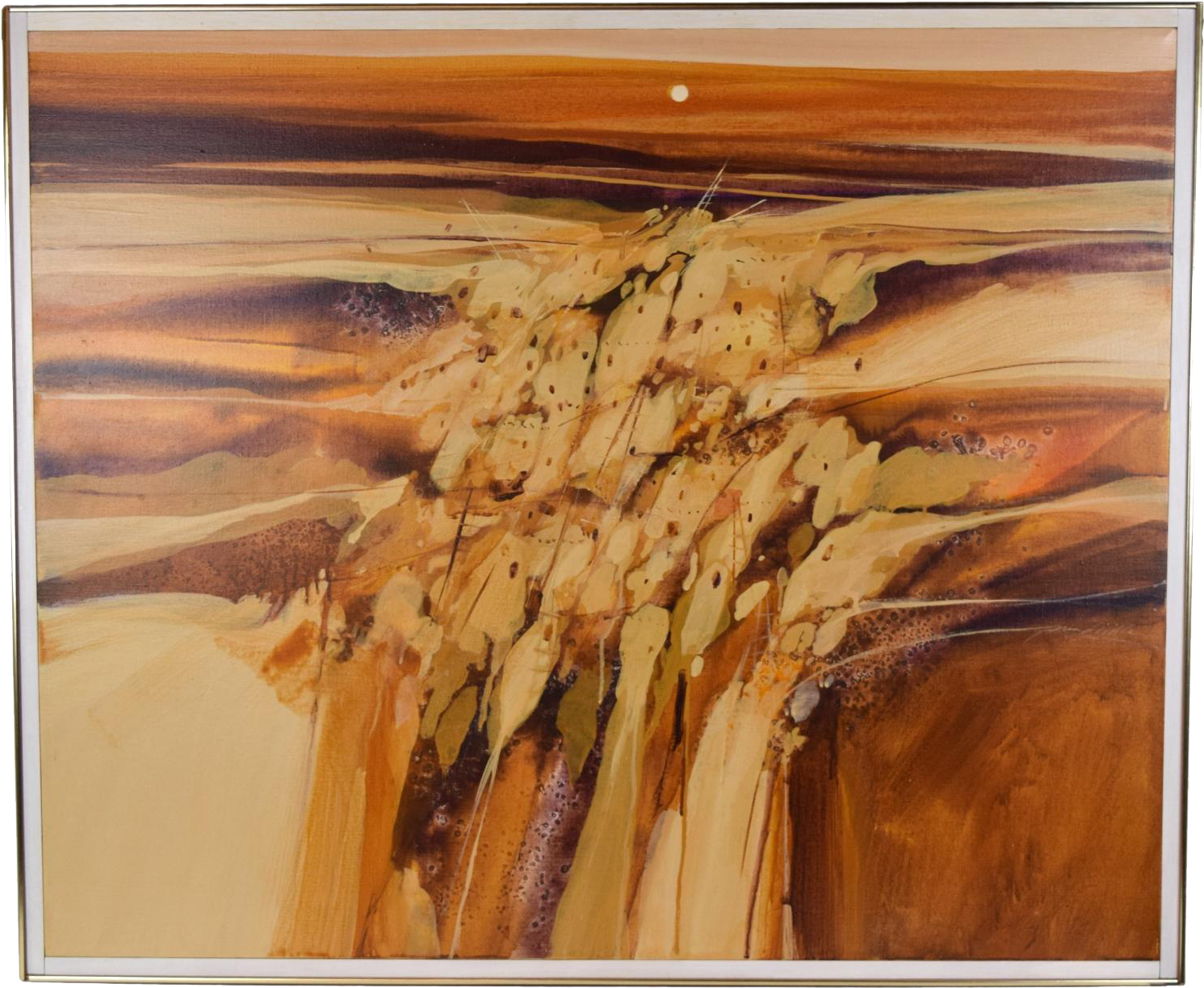 Large Abstract Southwest Painting “cliff Dwelling” - Arizona (1490x1490), Png Download