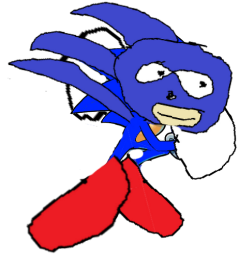 Photo - Orchie Sanic (530x588), Png Download