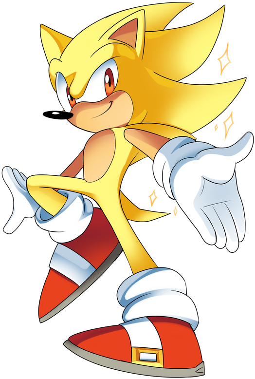 Sonic Is A Free Spirit Who Hates Being Tied Down Whether - Cartoon (609x800), Png Download