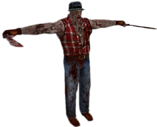Zombie Cliff - Thumbnail (535x432), Png Download