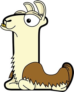 Llama - Alphabetimals Dictionary (400x400), Png Download