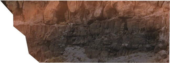 Cliff - Outcrop (989x427), Png Download