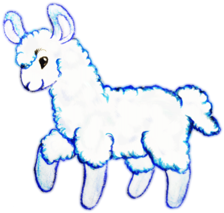Llama Clipart 2 - Baby Llama Outline (949x841), Png Download