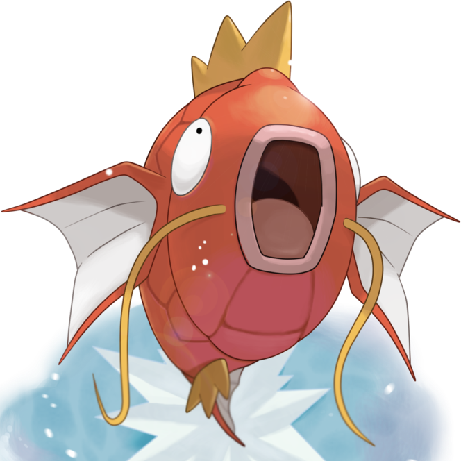 Pokemon Magikarp Is A Fictional Character Of Humans - Magikarp Png (664x664), Png Download