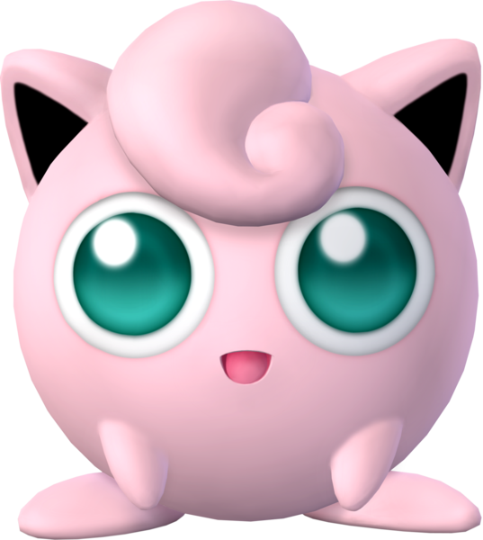 Jigglypuff Brawl - Jigglypuff Png (537x600), Png Download