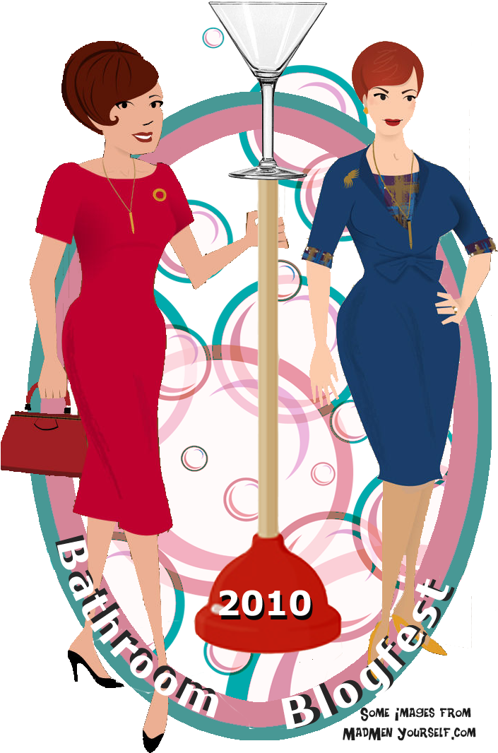 New Jersey's Best Bathrooms - Mad Men (706x1109), Png Download