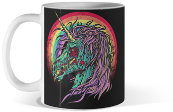 Zombie Unicorn $15 - Unicorn Zombie (360x360), Png Download